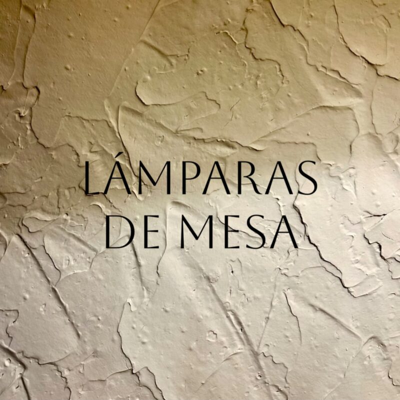 Lámparas De Mesa