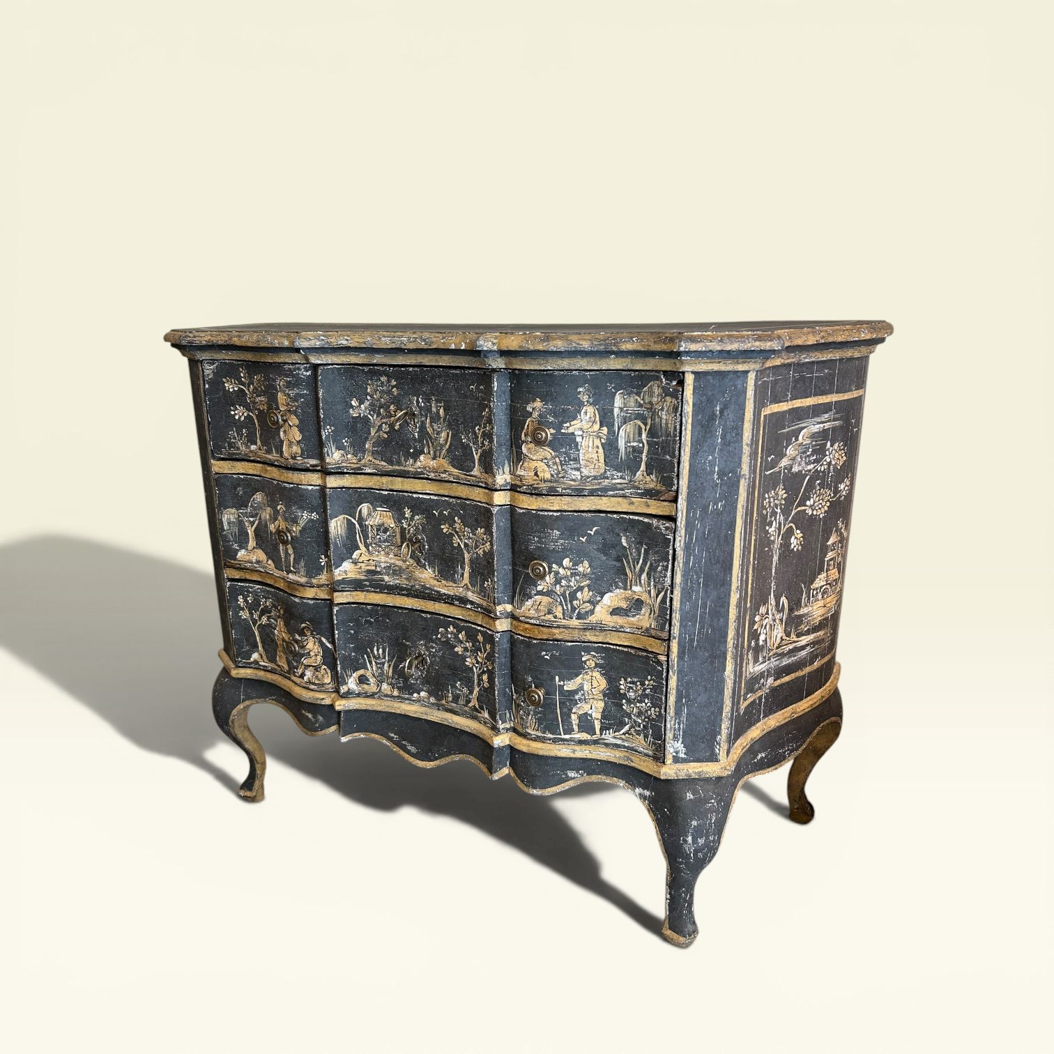 Cómoda Veneciana Chinoiserie S.XVIII