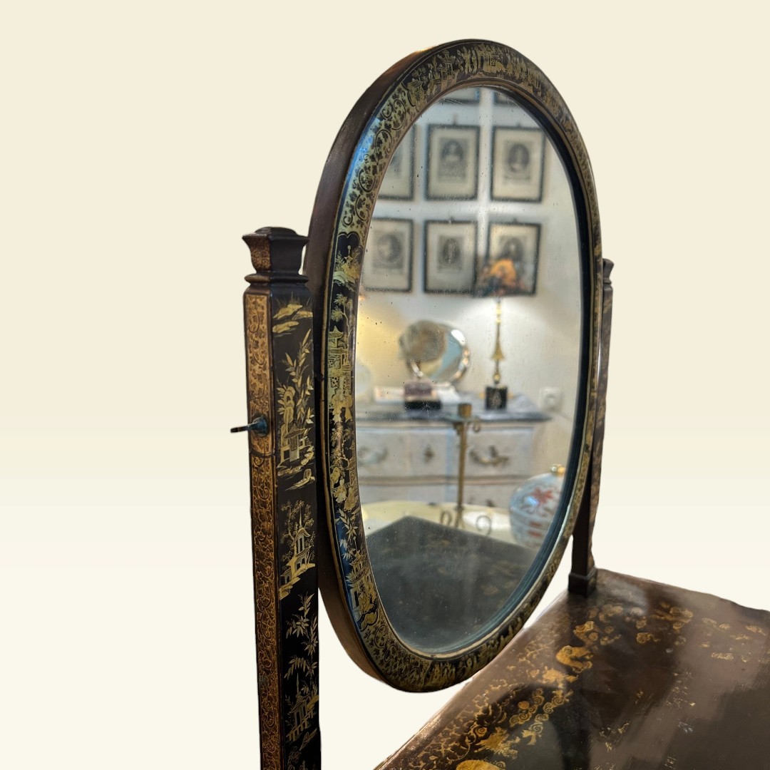 Tocador con Espejo Chinoiserie - Imagen 6