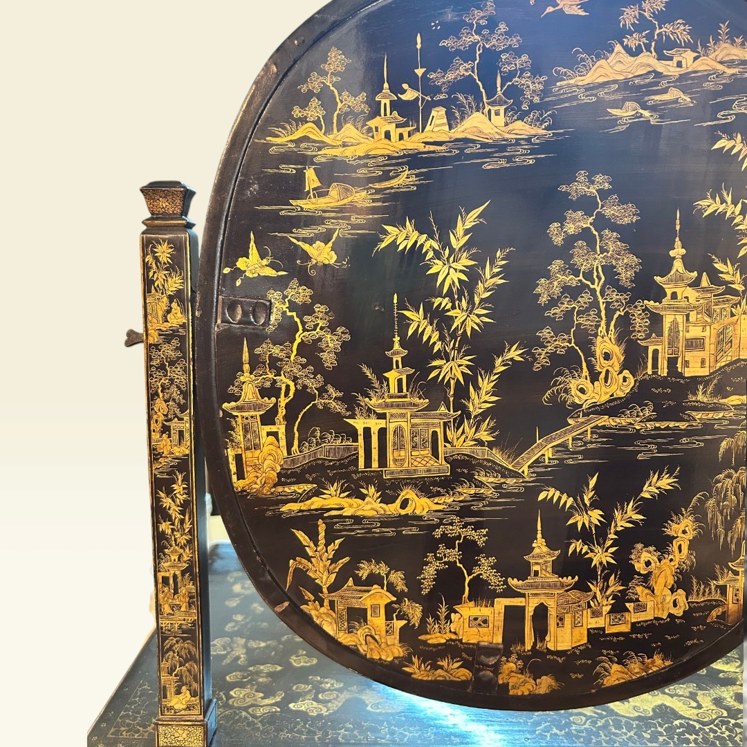 Tocador con Espejo Chinoiserie - Imagen 5