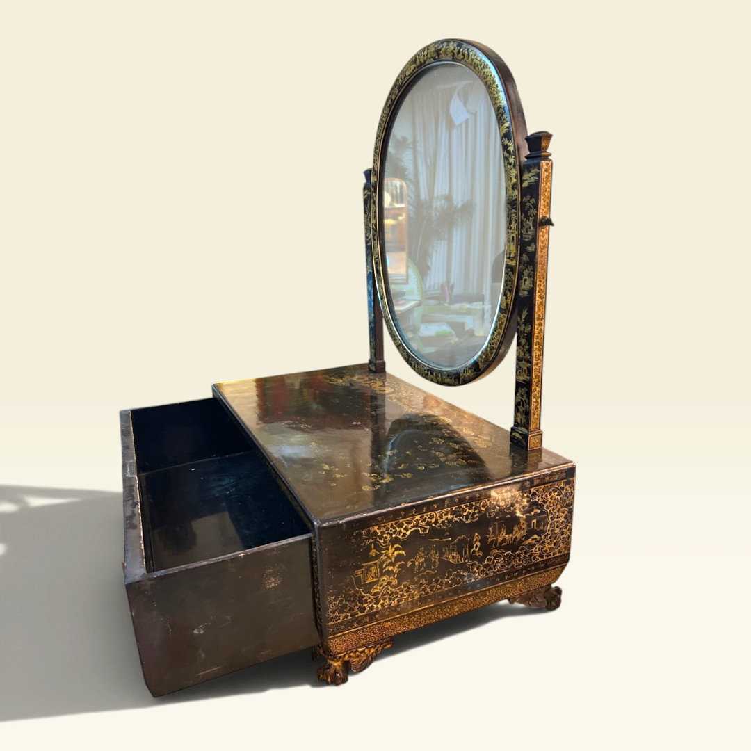 Tocador con Espejo Chinoiserie - Imagen 2